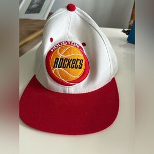 Houston Rockets snap back Cap - wool Mitchell & Ness